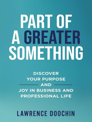 cover image of Part of a Greater Something
